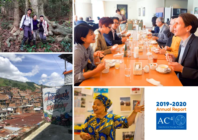 Cover of the 2019-2020 AC4 Annual Report