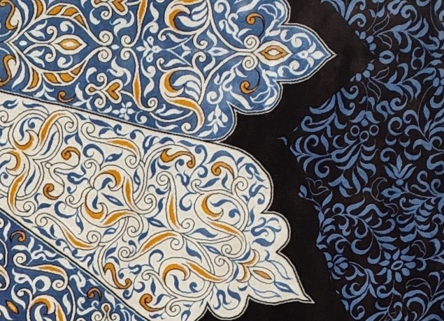 Caucasian carpet, photo by Julia Vassileva, Tbilisi/Georgia, March 2023