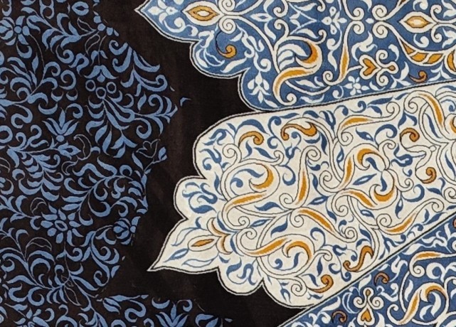 Caucasian carpet, photo by Julia Vassileva, Tbilisi/Georgia, March 2023