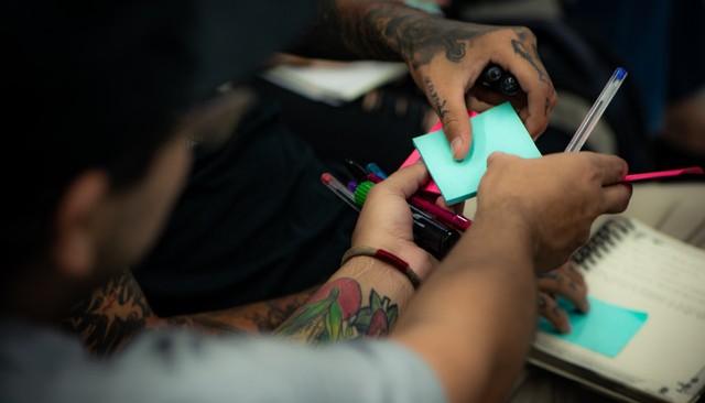Youth workshop in Medellin, Colombia. 