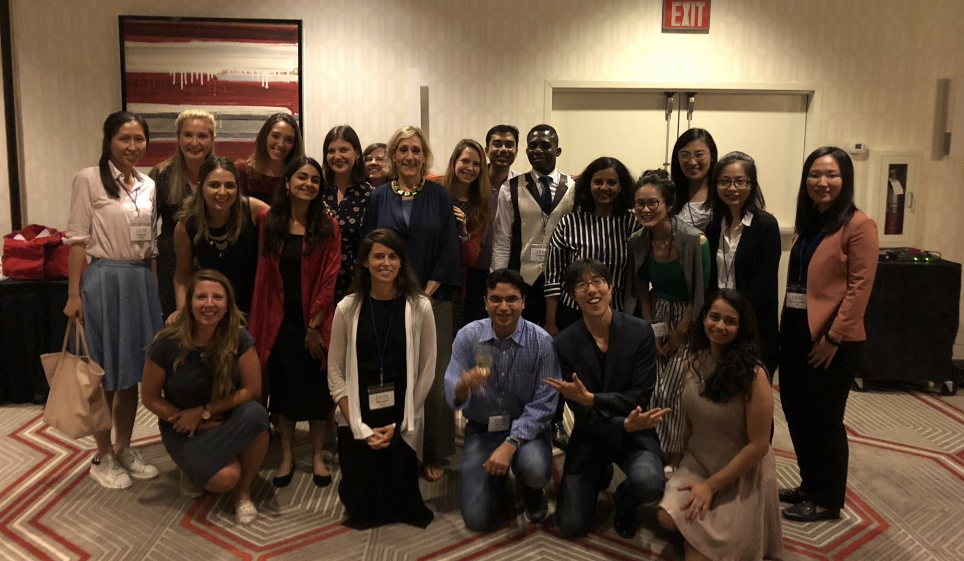 Group photo of IACM Fellows in Berlin, Germany