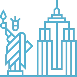 Clip art of the New York City skyline
