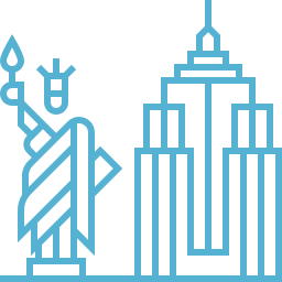 Clip art of the New York City skyline