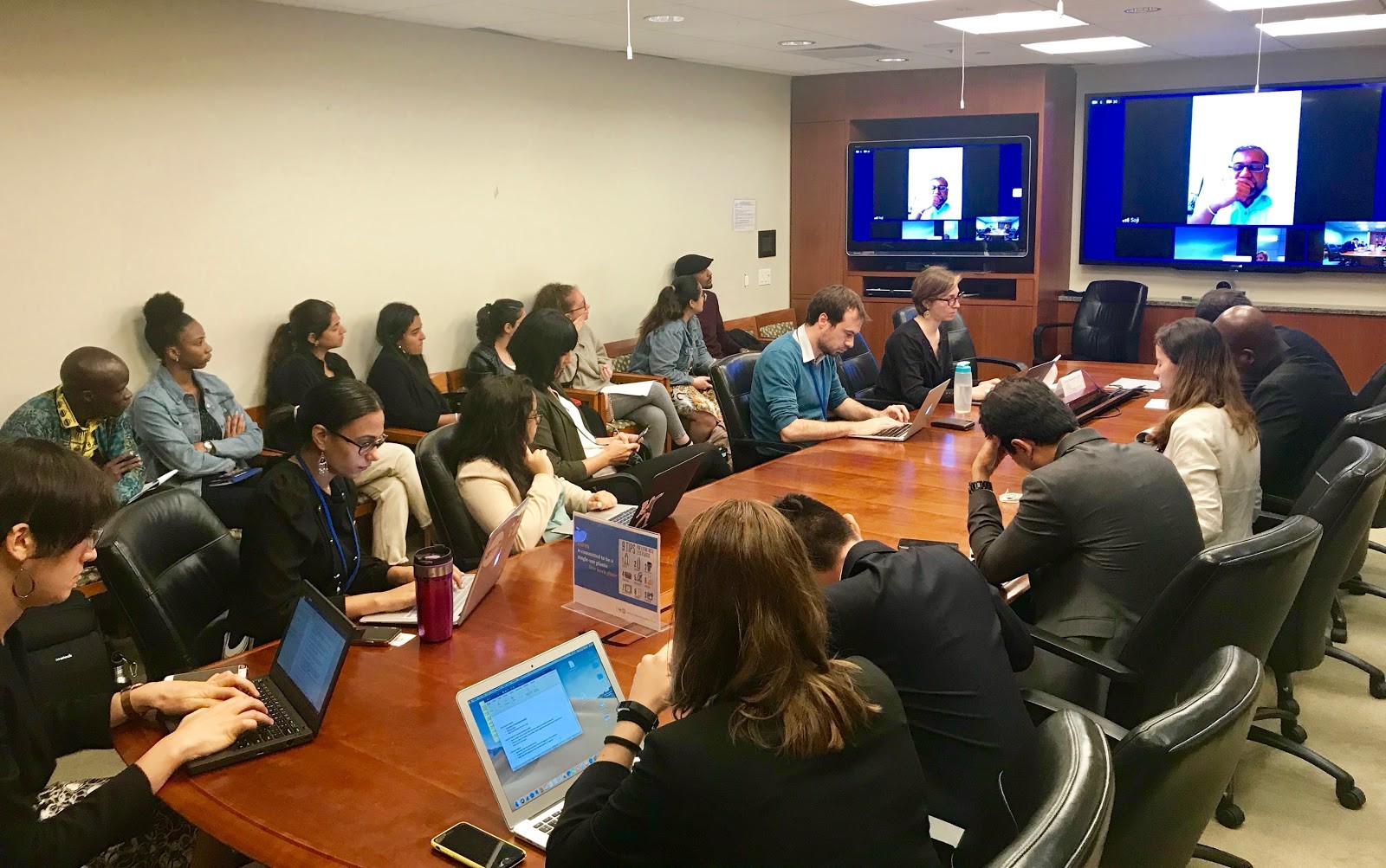 Youth Leadership Program Participants at the United Nations