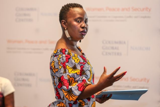 Martha Mutisi, a participant of the Africa Peace and Social Change Fellowship