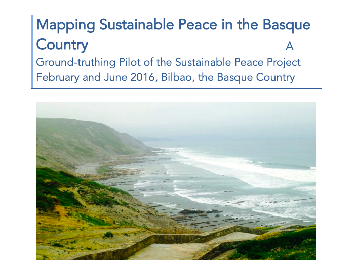 Mapping Sustainable Peace in the Basque Country: A Ground-truthing Pilot of the Sustainable Peace Project
