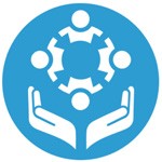 Logo for the Youth, Peace, and Society program. 