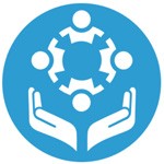 Logo for the Youth, Peace, and Society program.